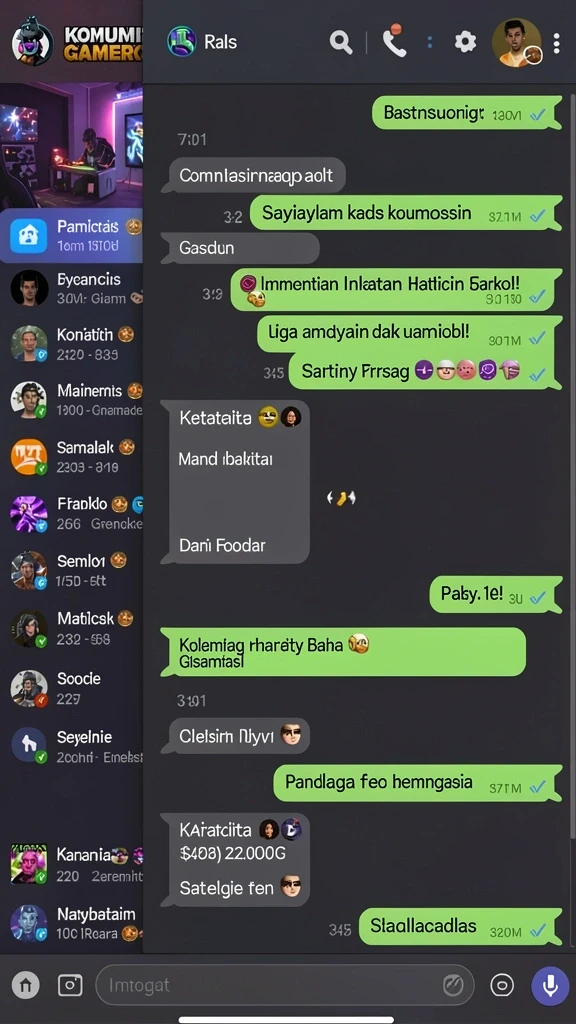 369zk - Screenshot fitur multiplayer dengan teman-teman.